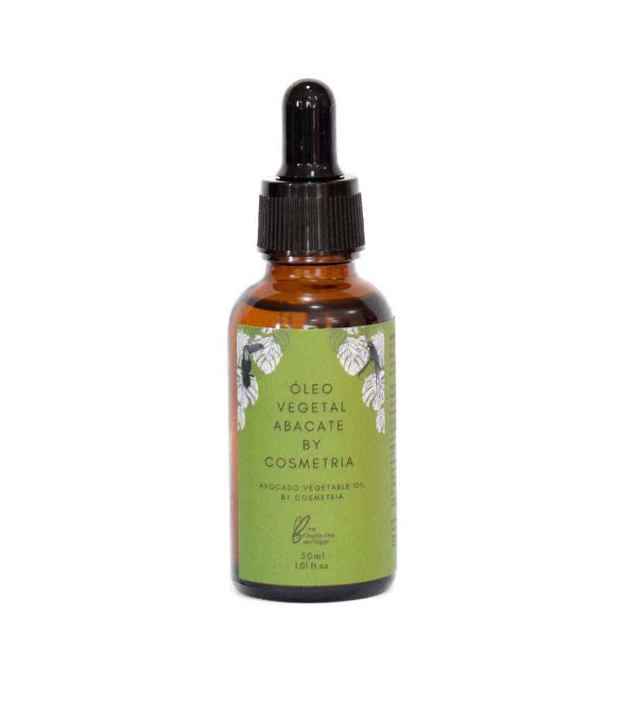 oleo-vegetal-abacate-cosmetria-frente.jpg Óleo Vegetal de Abacate - 30ml - Imagem 1